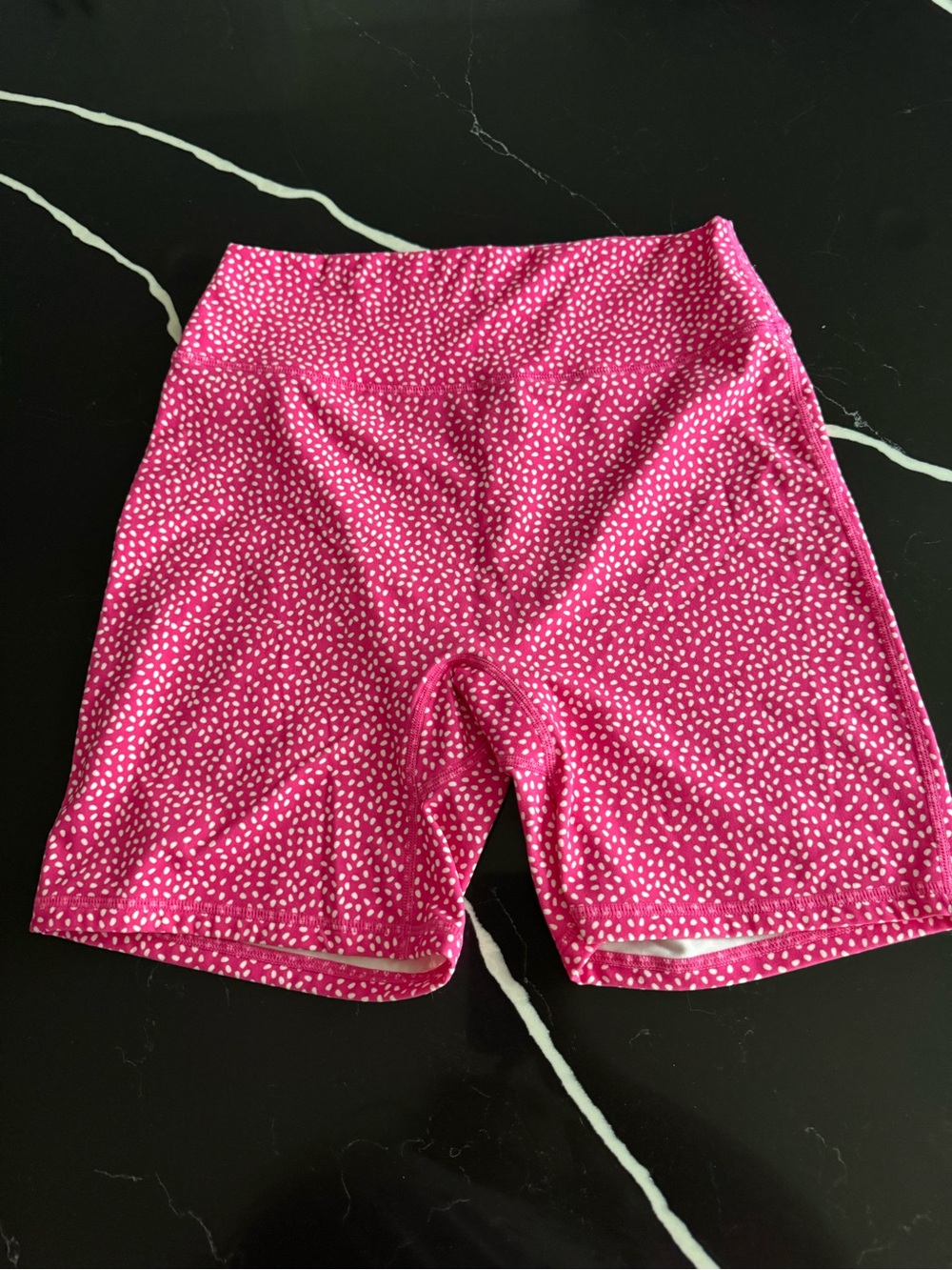 BuffBunny Pink Polka Dot Active Shorts